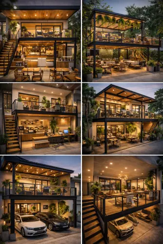 Mezannine Cafe Modern di Meikarta